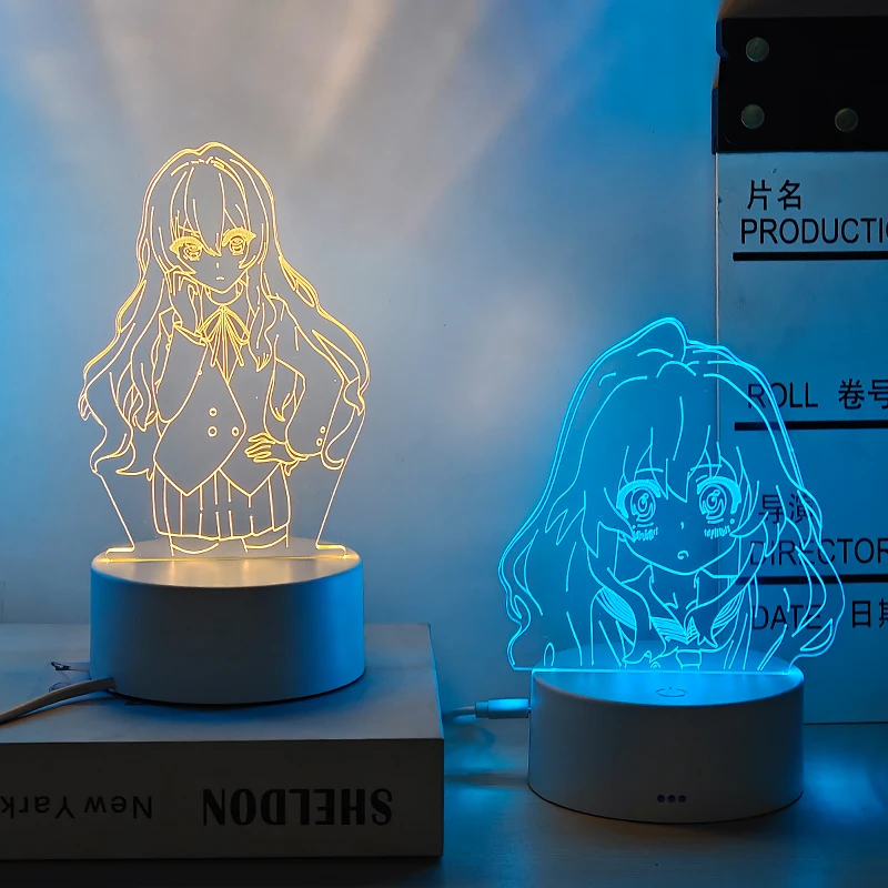 龙与虎周边逢坂大河高须龙儿手办桌面摆件氛围感小夜灯送男生女孩