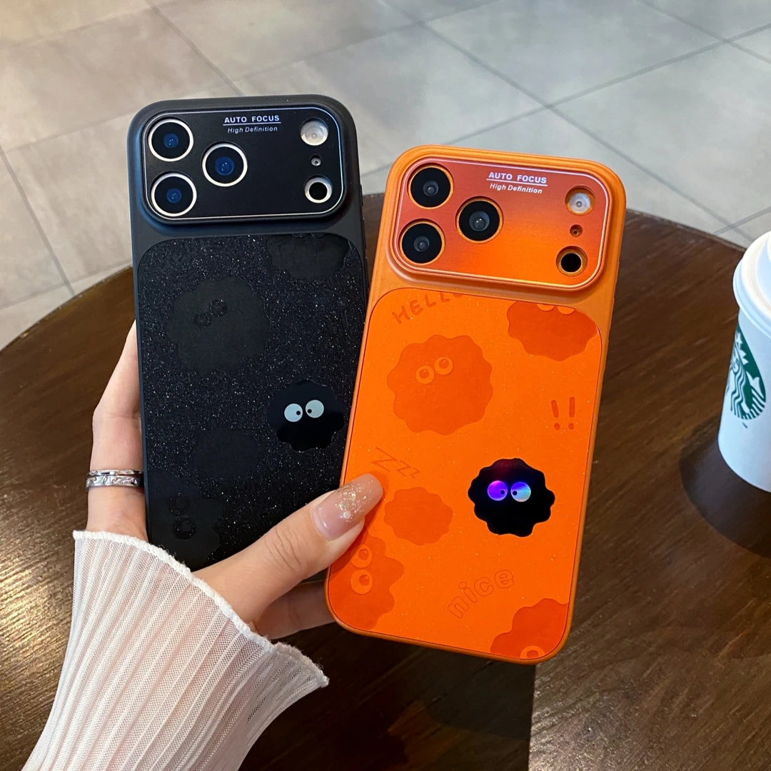 大视窗秒变苹果17手机壳iPhone16promax煤球15闪粉14拍照键13适用