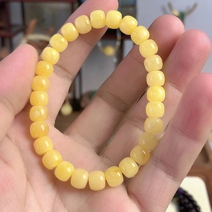 琥珀未镶嵌手链蜜蜡手串福利1