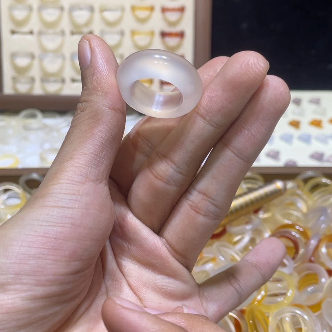 玛瑙/玉髓合金戒指97号港18