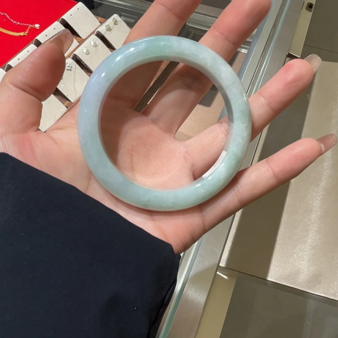 翡翠未镶嵌手镯天然翡翠手镯