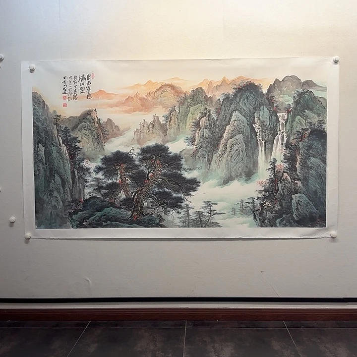 国画姜国华国画作品