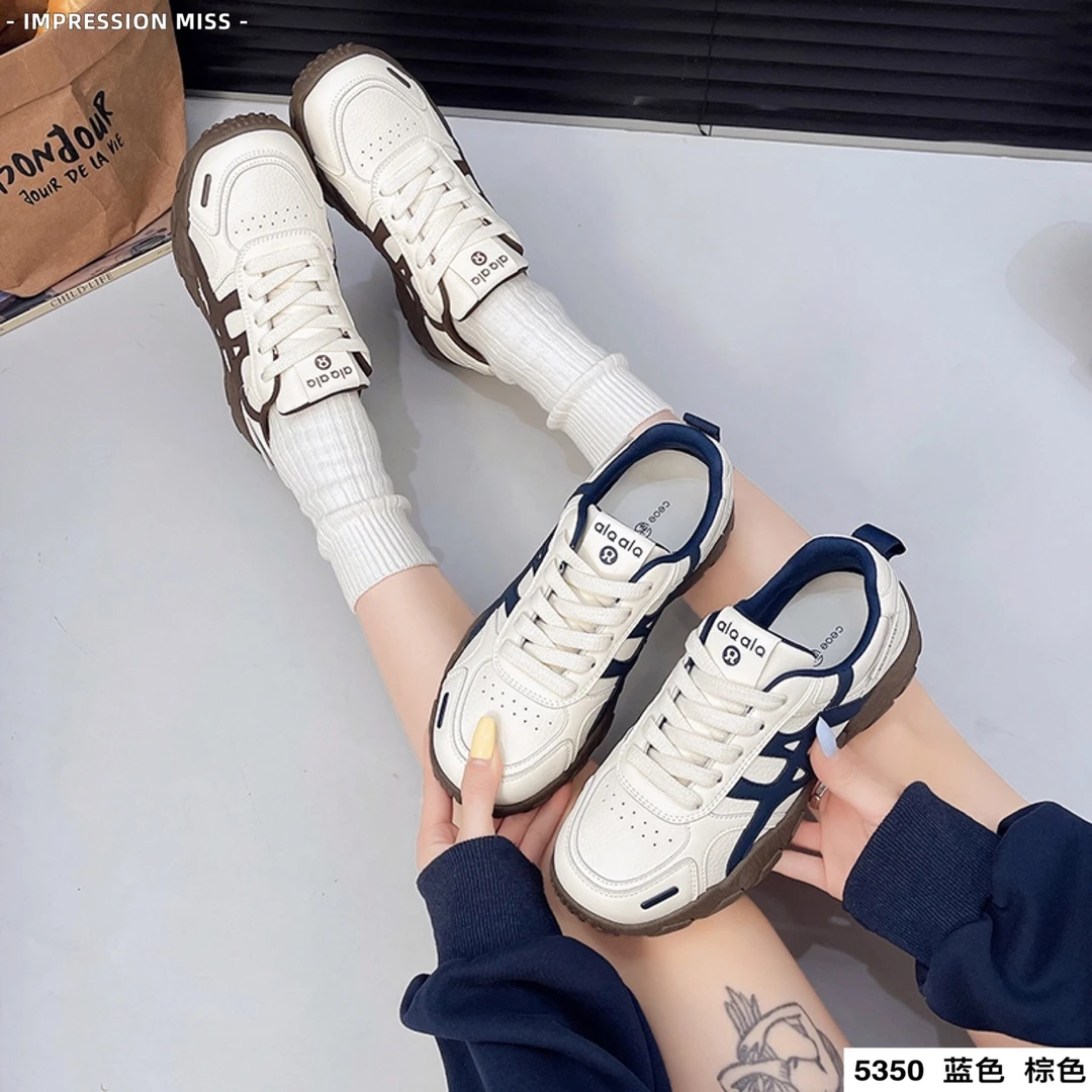 （5350）时尚百搭小白鞋板鞋休闲鞋