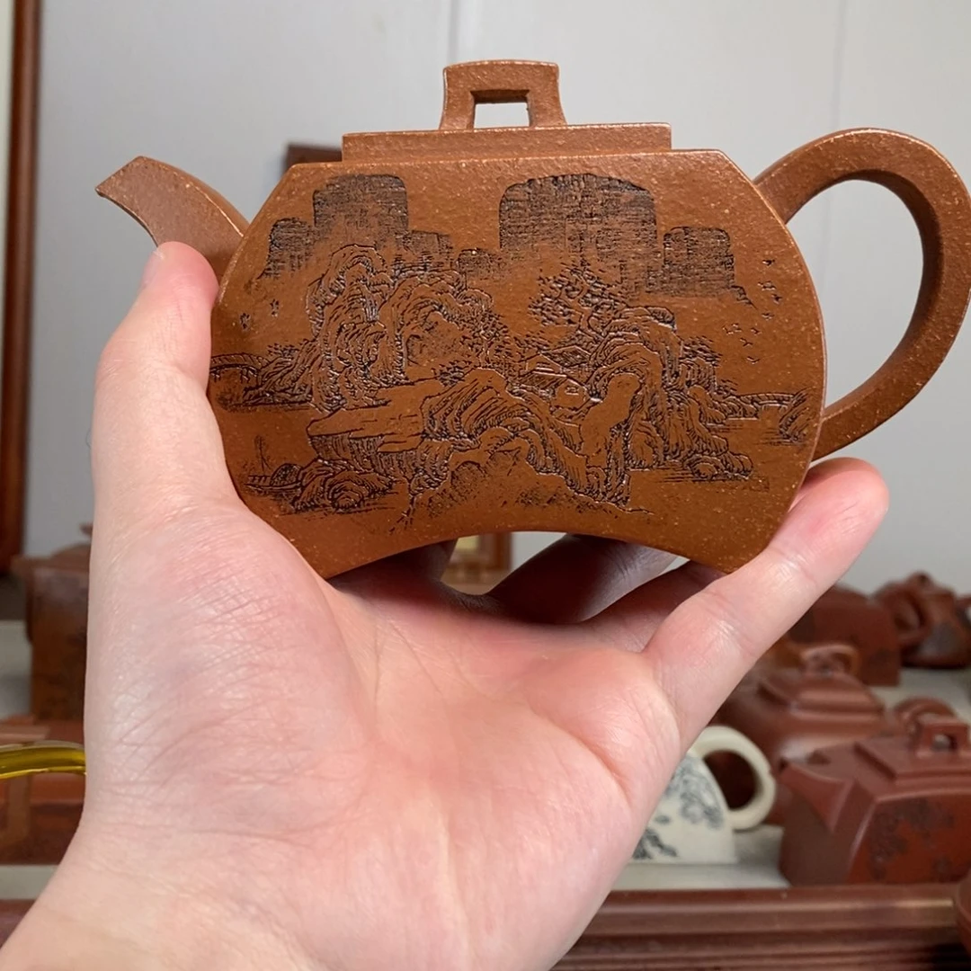 茶壶紫砂原矿泥料传统工艺制作
