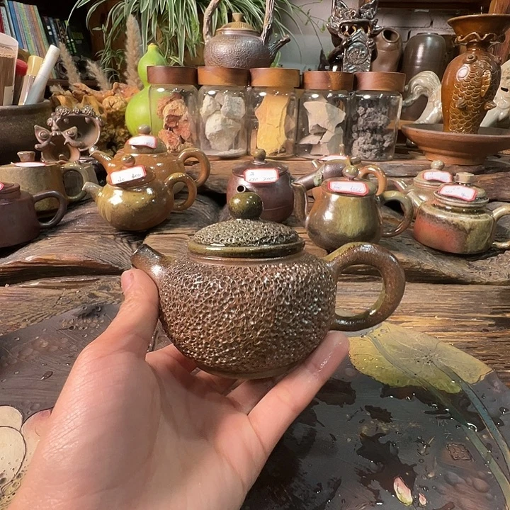 杯崔家龙窑高温柴烧150cc