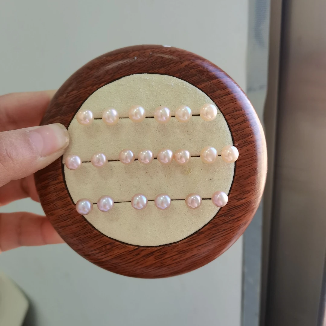 新品上新  淡水无核珍珠耳钉多样性发一对白色时尚简约气质