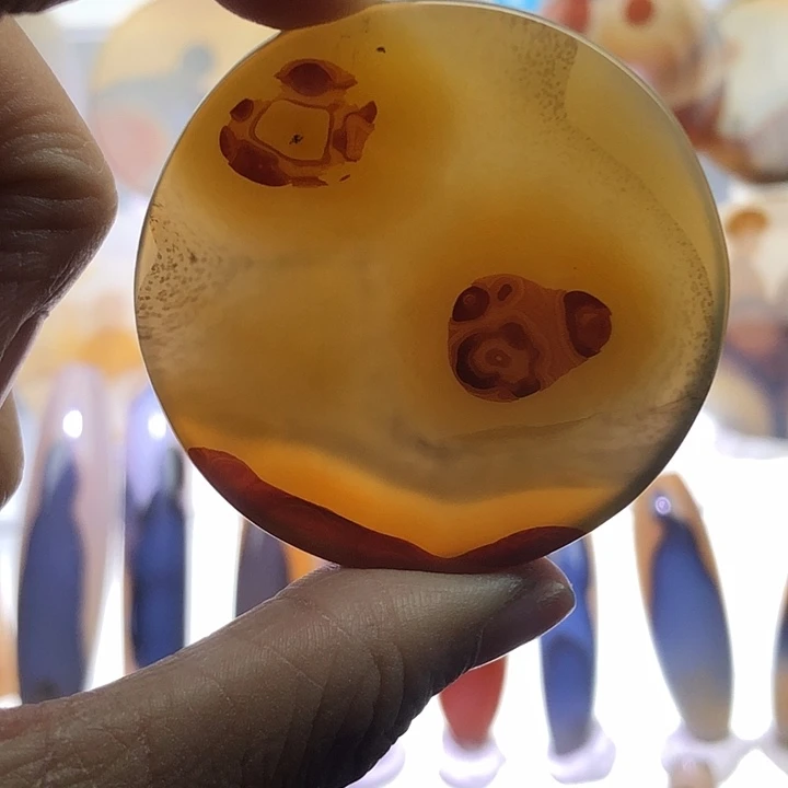 查罗石未镶嵌珠宝半成品91