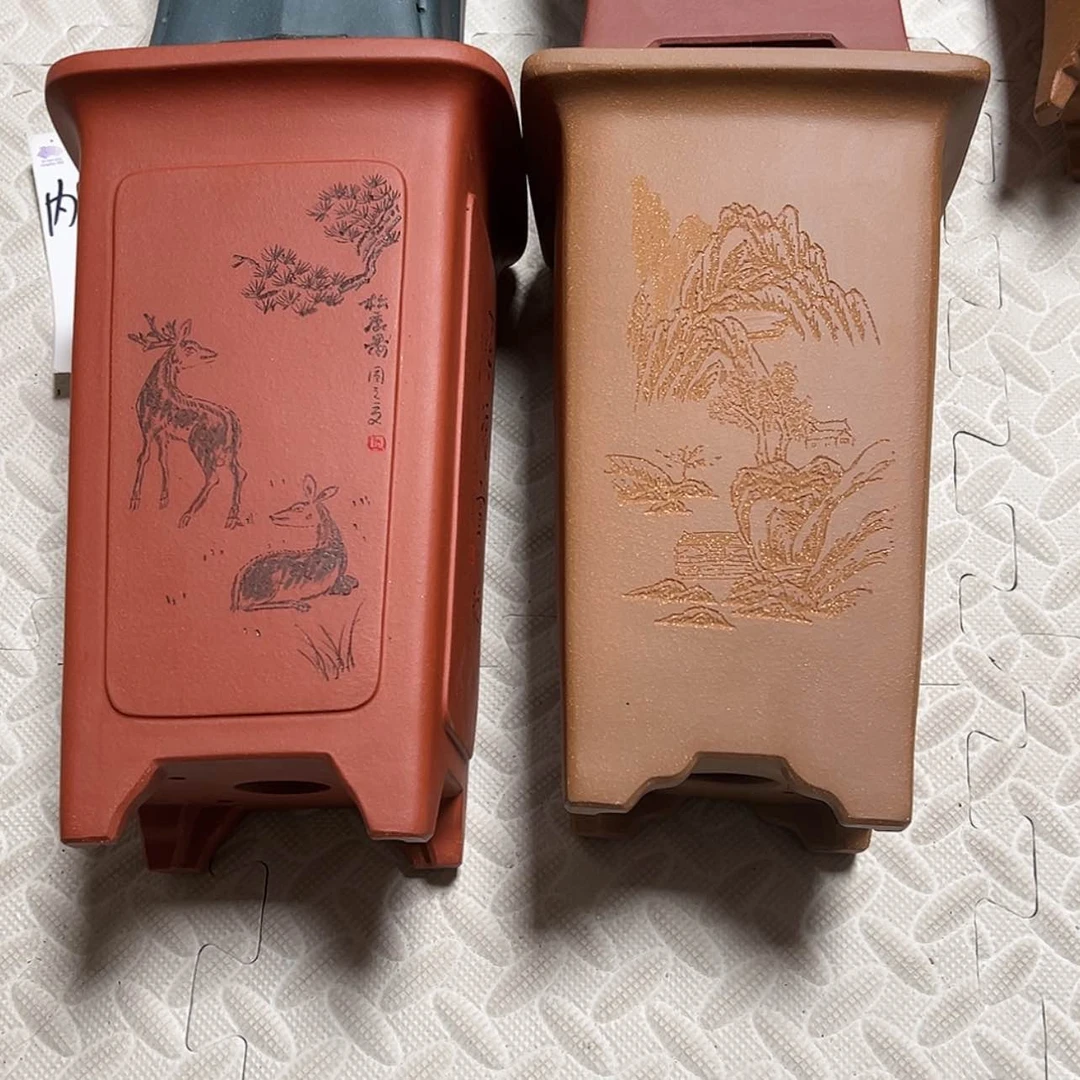 【闪购商品】紫砂花盆清**远周之夏精品紫砂花盆