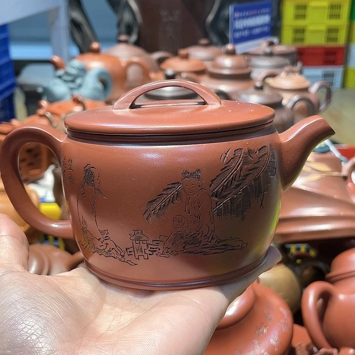紫砂茶壶450cc宜兴紫砂壶