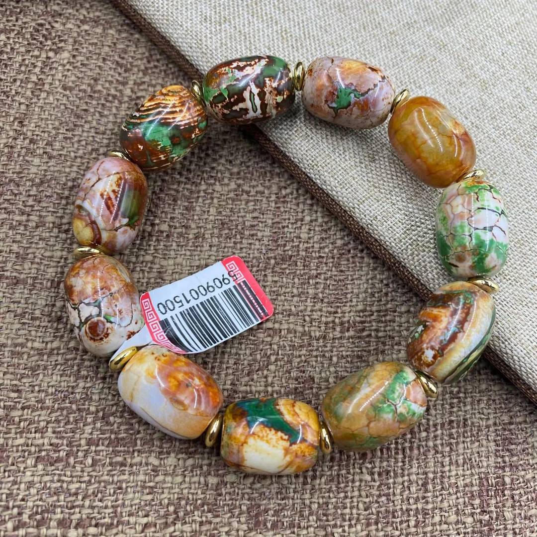 非金属珐琅手链 4770 黄色手串多样性发货
