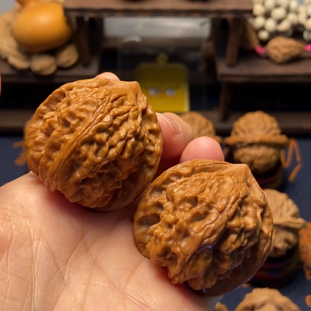 文玩核桃把件村****当全品野生尺寸40