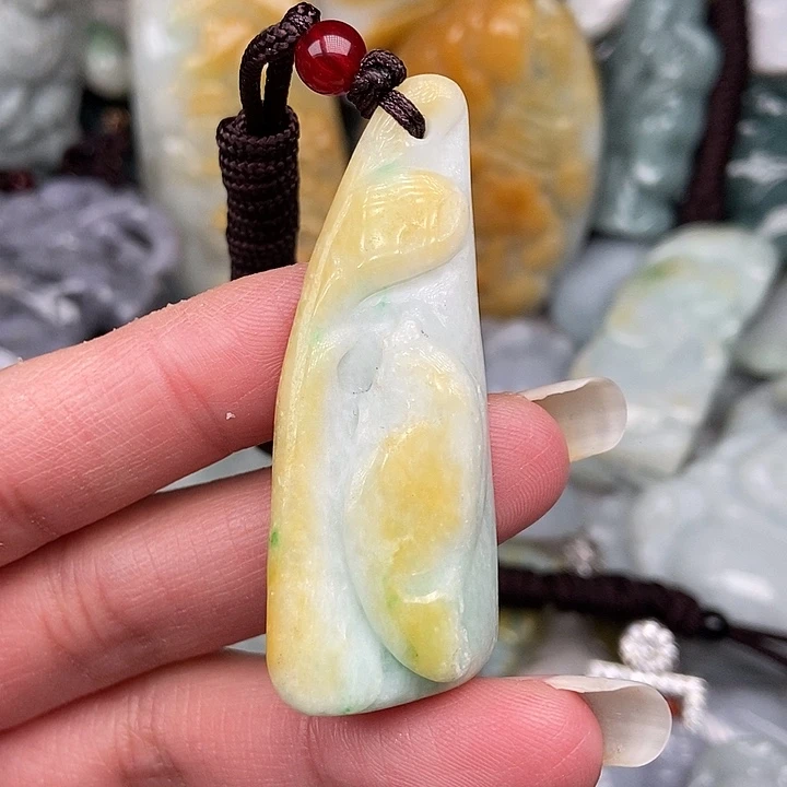 颈饰未镶嵌翡翠翡翠