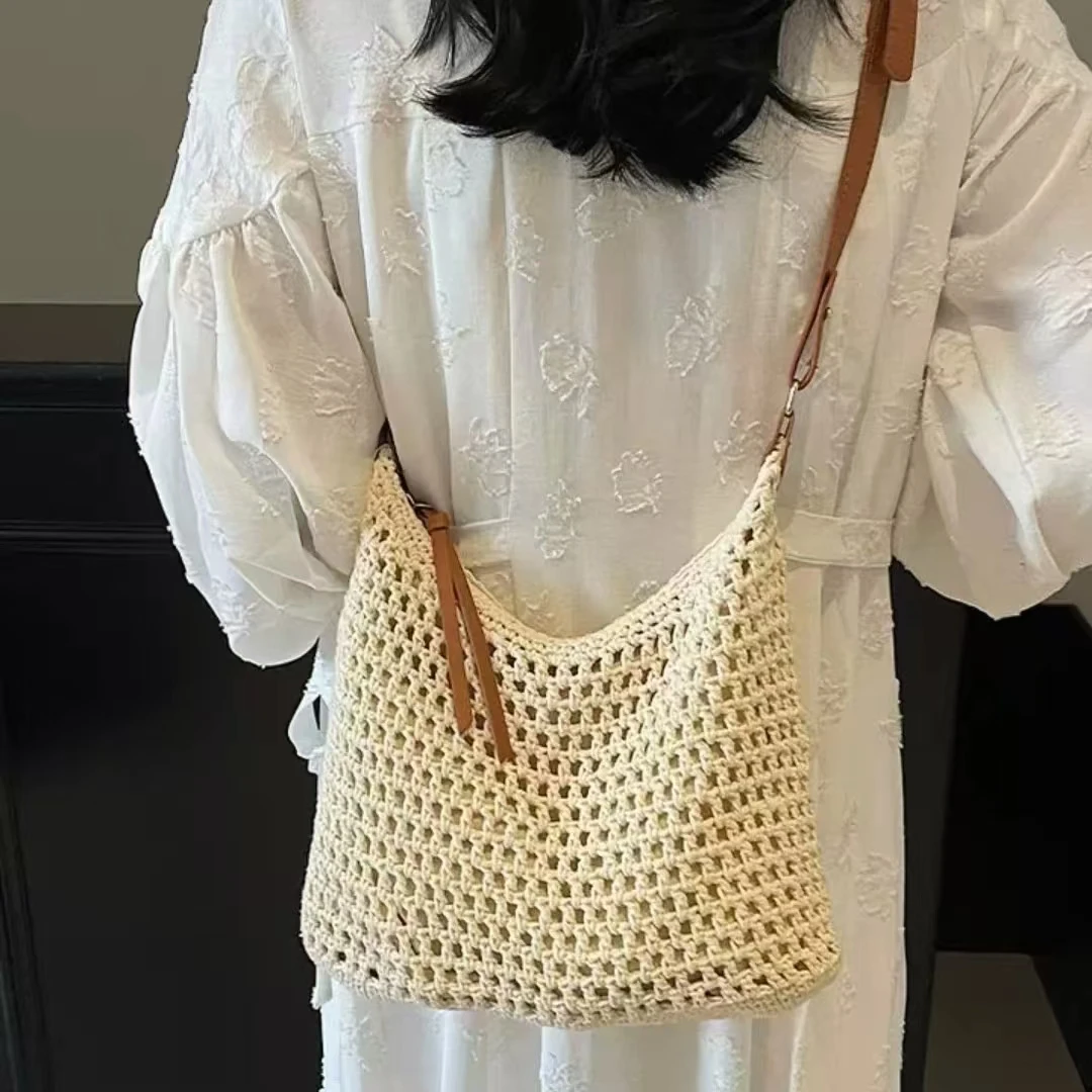 2025夏季海边度假休闲百搭单肩包时尚潮流腋下包