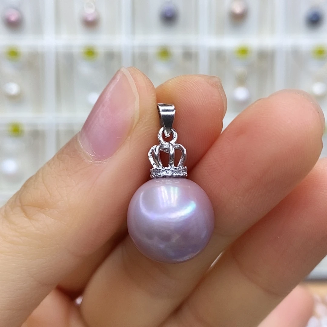 未镶嵌淡水珍珠吊坠(赠链)