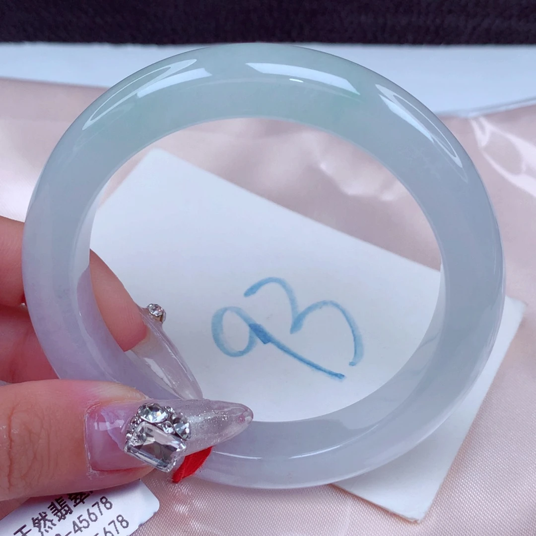 翡翠手镯未镶嵌天然缅甸翡翠A货手镯