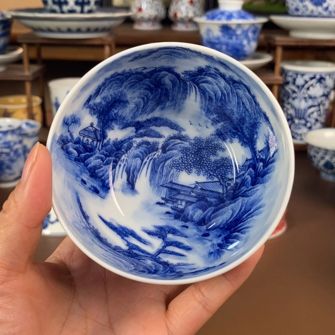 杯景德镇陶瓷手工手绘
