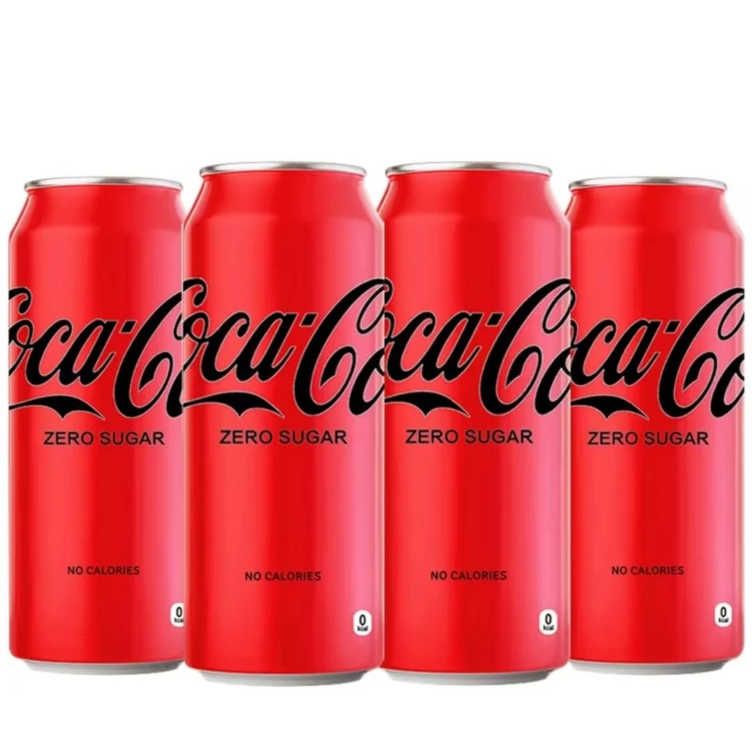 COCA COLA/可口可乐日本进口可乐零度碳酸饮料500ml/罐汽水