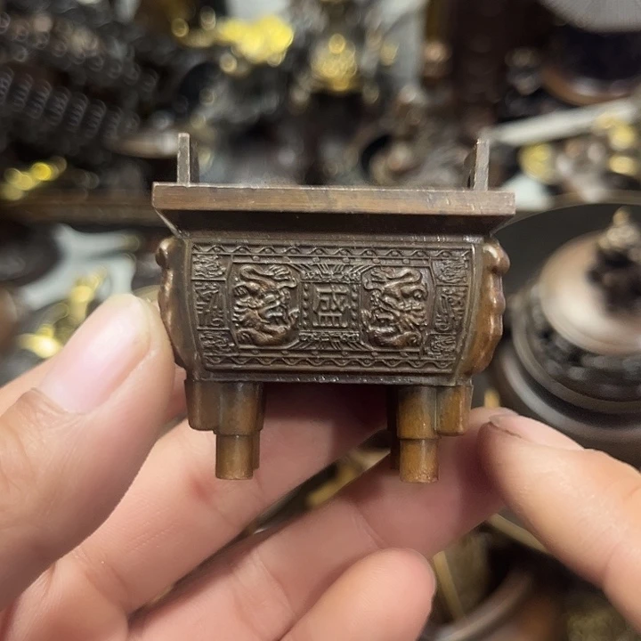 顺顺利利，铜器摆件