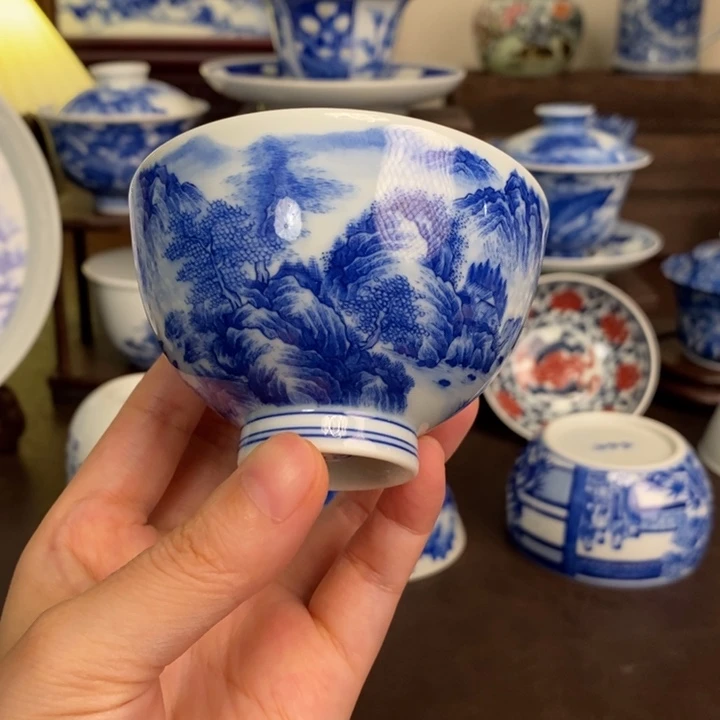 景德镇陶瓷手工手绘