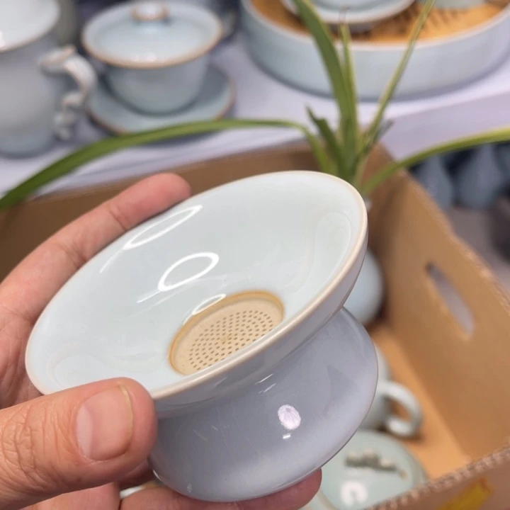 H***h汝州原矿原釉微瑕茶漏