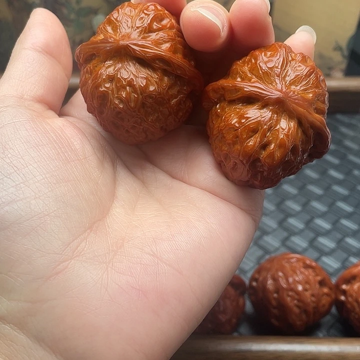 为***刘吊坠文玩核桃南瓜