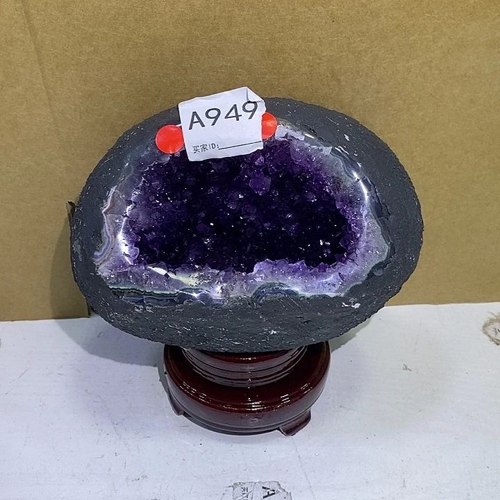 紫晶珠宝半成品未镶嵌949