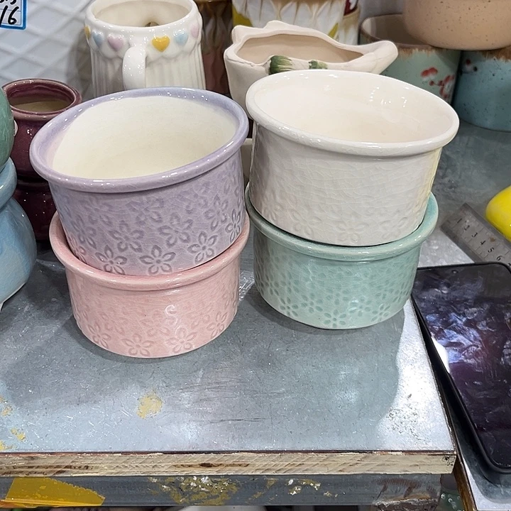 陶瓷花盆 全场10包邮