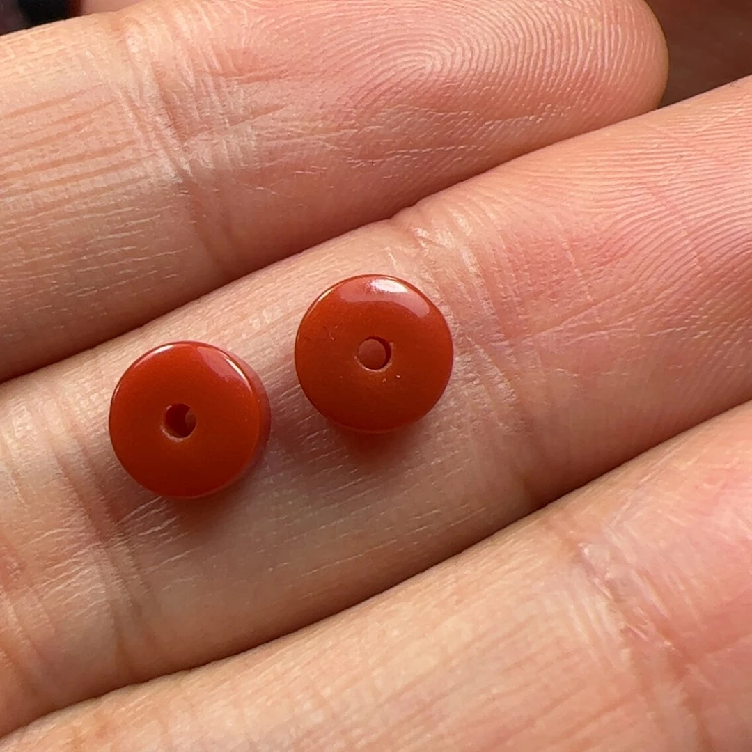 南红玛瑙隔片未镶嵌美*王