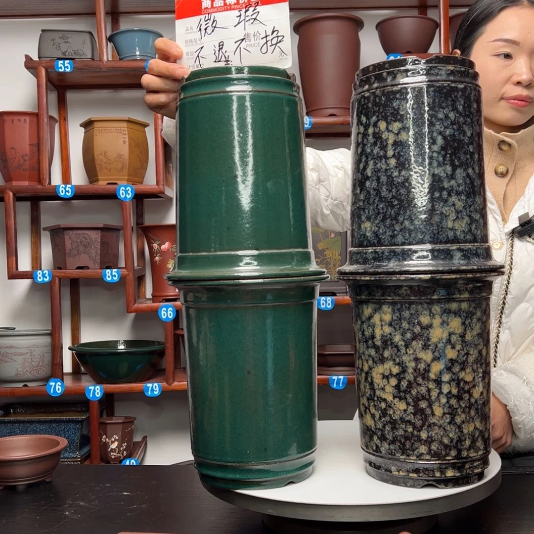 紫砂花盆大*紫砂花盆