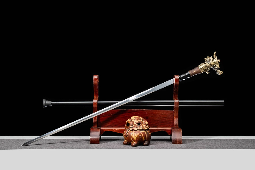 【墨隐星落】H 龙头登山杖 05250  工艺品 未开刃