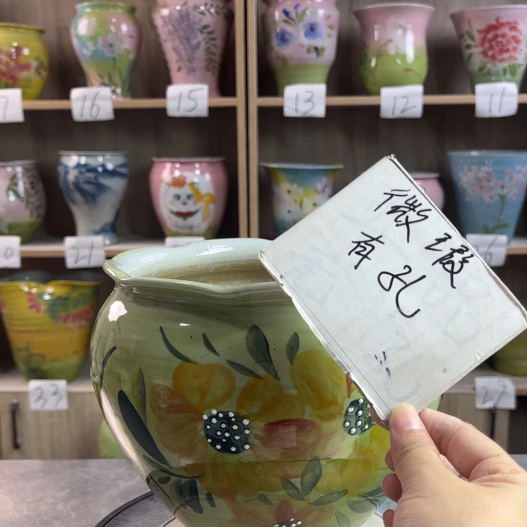景德镇陶瓷花盆花盆