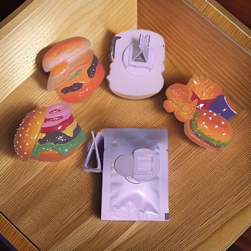 汉堡包车载出风口香薰 多款香型 送磁铁可改冰箱贴