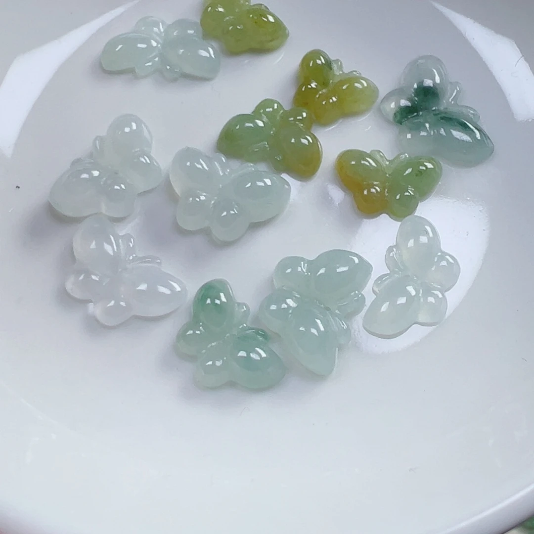 散珠翡翠蝴蝶一个