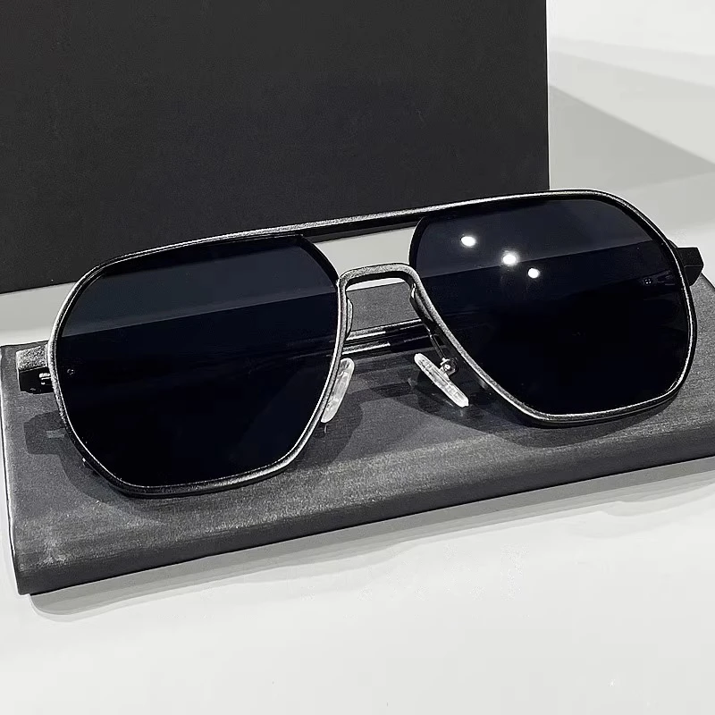 飞行员太阳镜男款潮流帅气墨镜眼镜偏光防紫外线司机开车专用驾驶