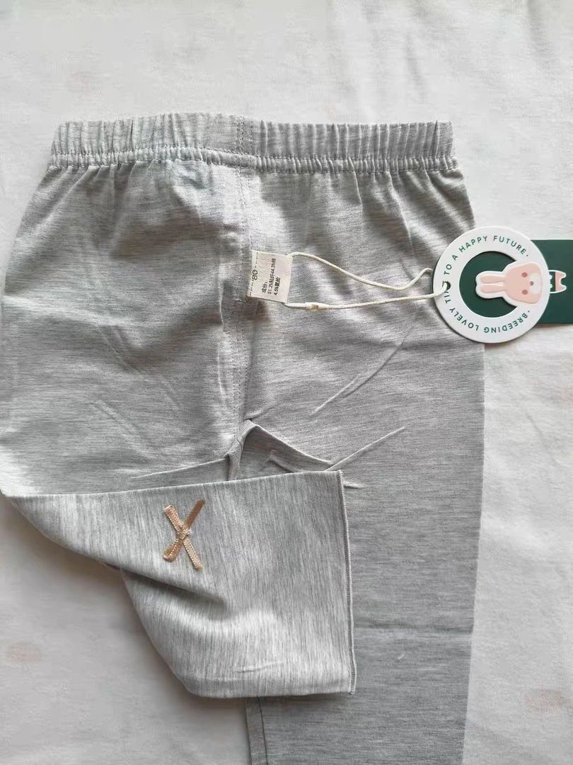 女童夏季凉感超弹七分打底裤舒适百搭安全裤