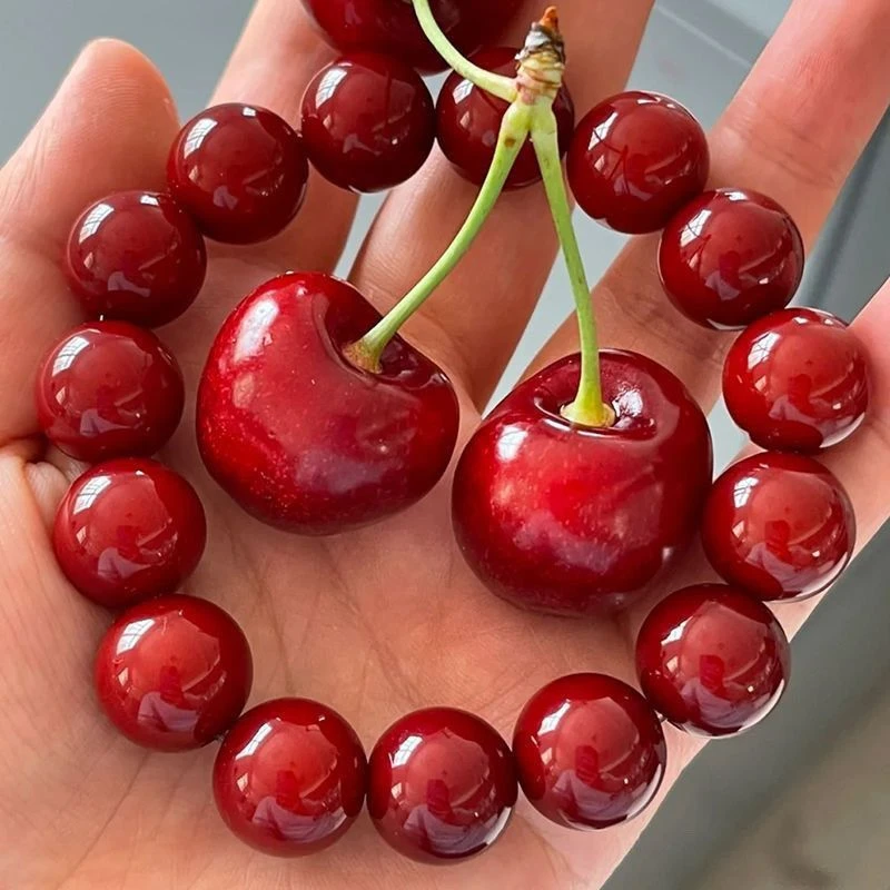 天然辰砂带礼盒紫金沙朱砂手链日常百搭小众感情侣带礼盒手串