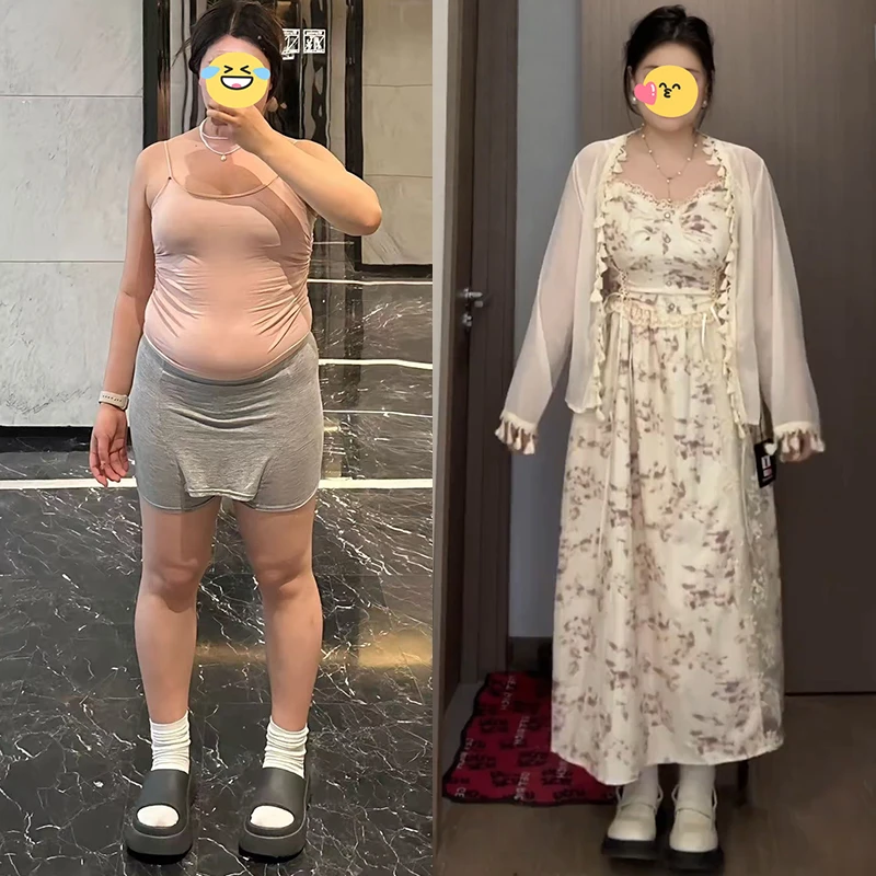 大码设计感小众提花面料收腰显瘦秋季新款碎花连衣裙开衫两件套