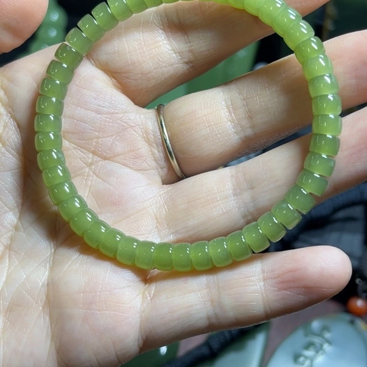 未镶嵌手链和田玉入*
