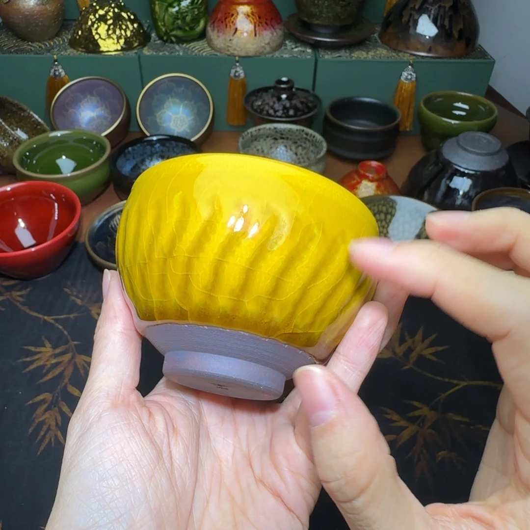 茶盏微瑕建盏，介意勿拍