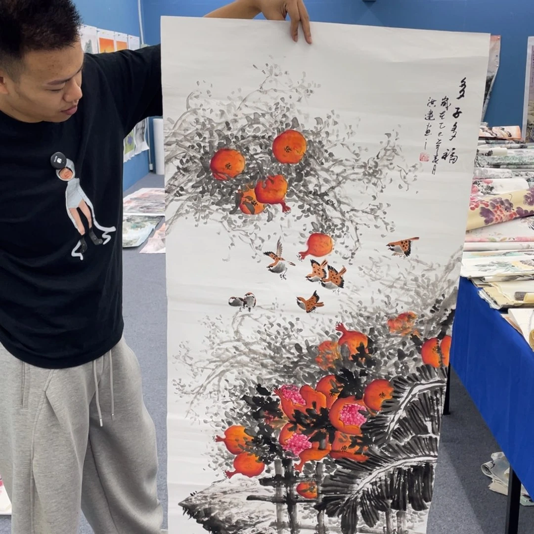 国画手绘国画欣赏一下