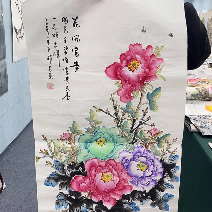 国画纯手绘国画作品大放漏