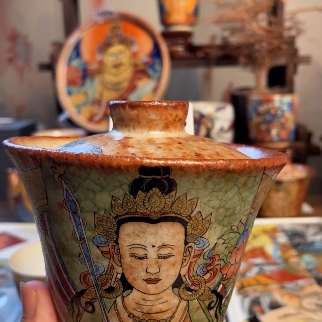 小***蟀景德镇手工制作陶瓷 1073