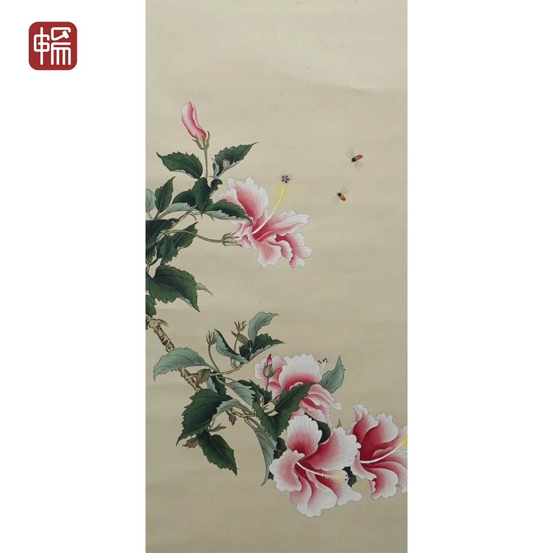 JZ006 1949年作《清香四溢图》君翁111*40（3.9平尺）纸本立轴 YM