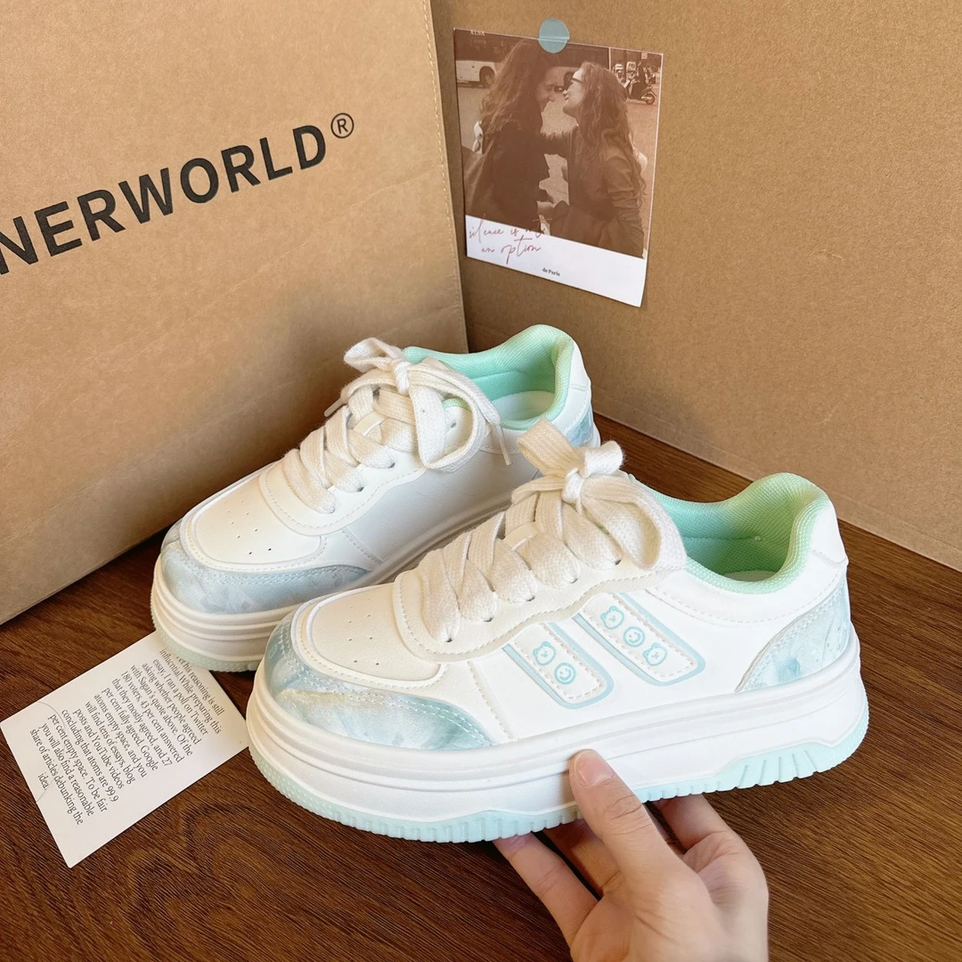 【清仓】潮鞋港风轻便阿甘跑步鞋ins~百搭透气休闲运动鞋学生小白鞋