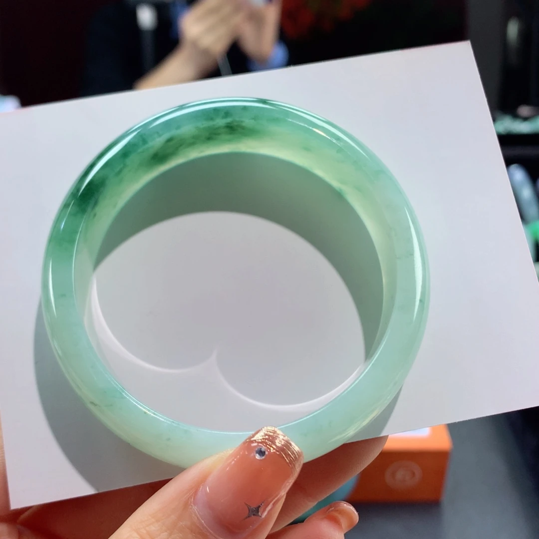 翡翠手镯未镶嵌38号