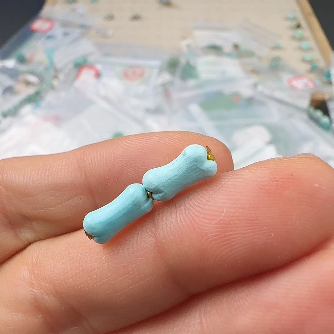 绿松石珠宝半成品未镶嵌