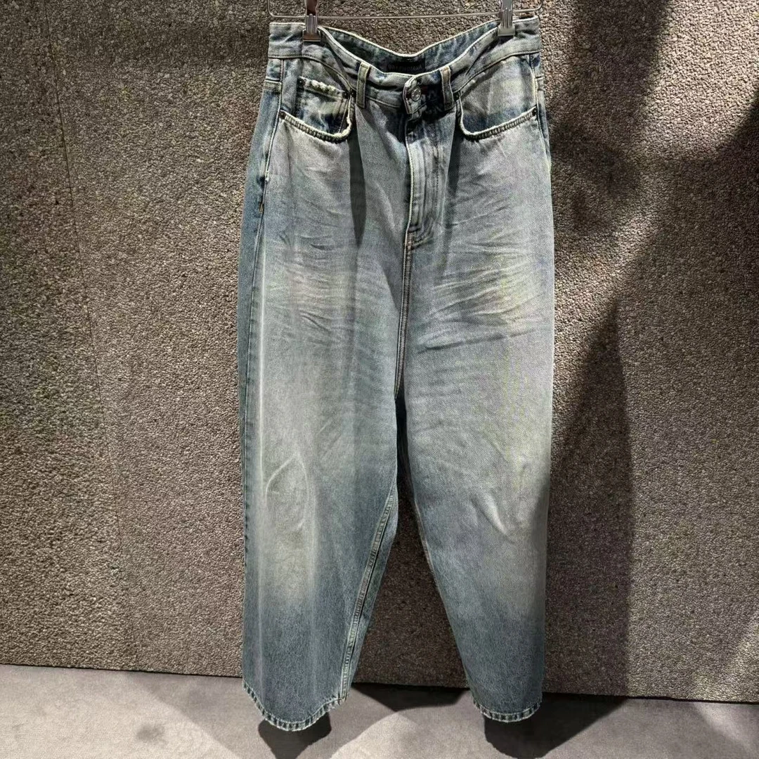 未使用 Balenciaga/巴黎世家 做旧牛仔裤 vip 6折