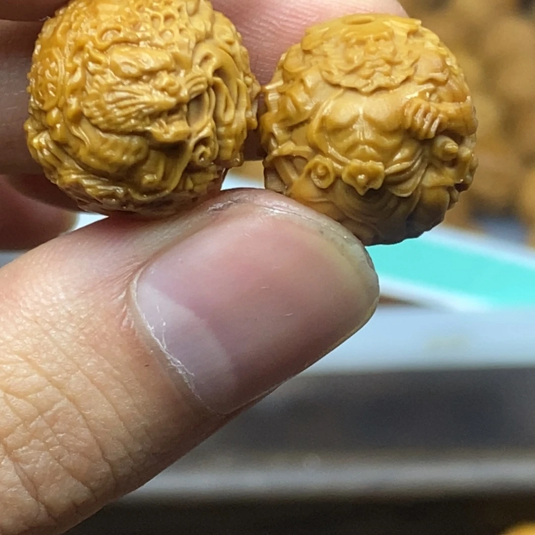 吊坠猴头核桃寅虎钟馗