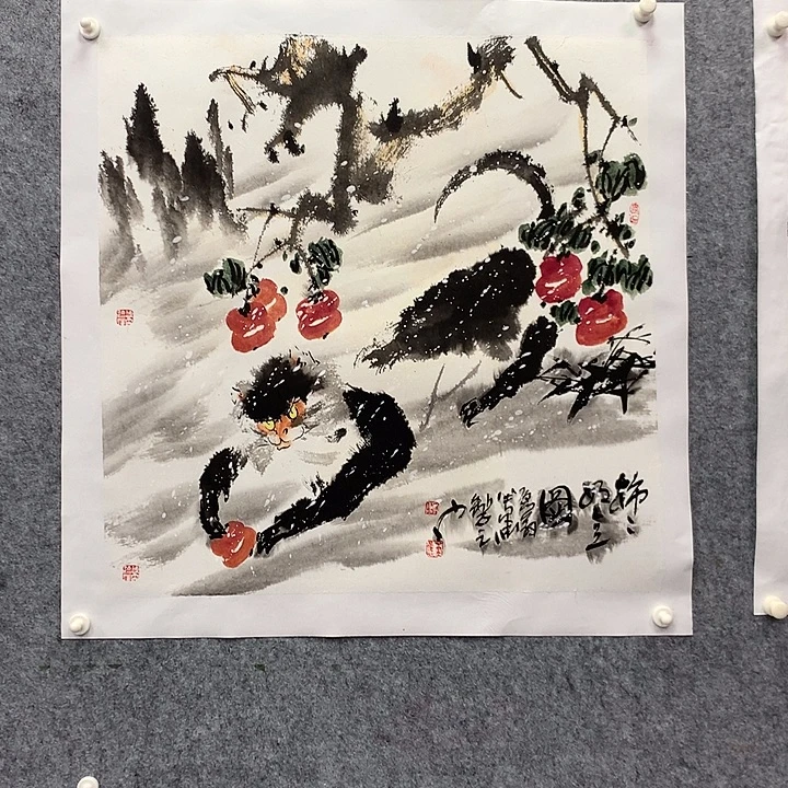 国画李瑞卿动物1111111111