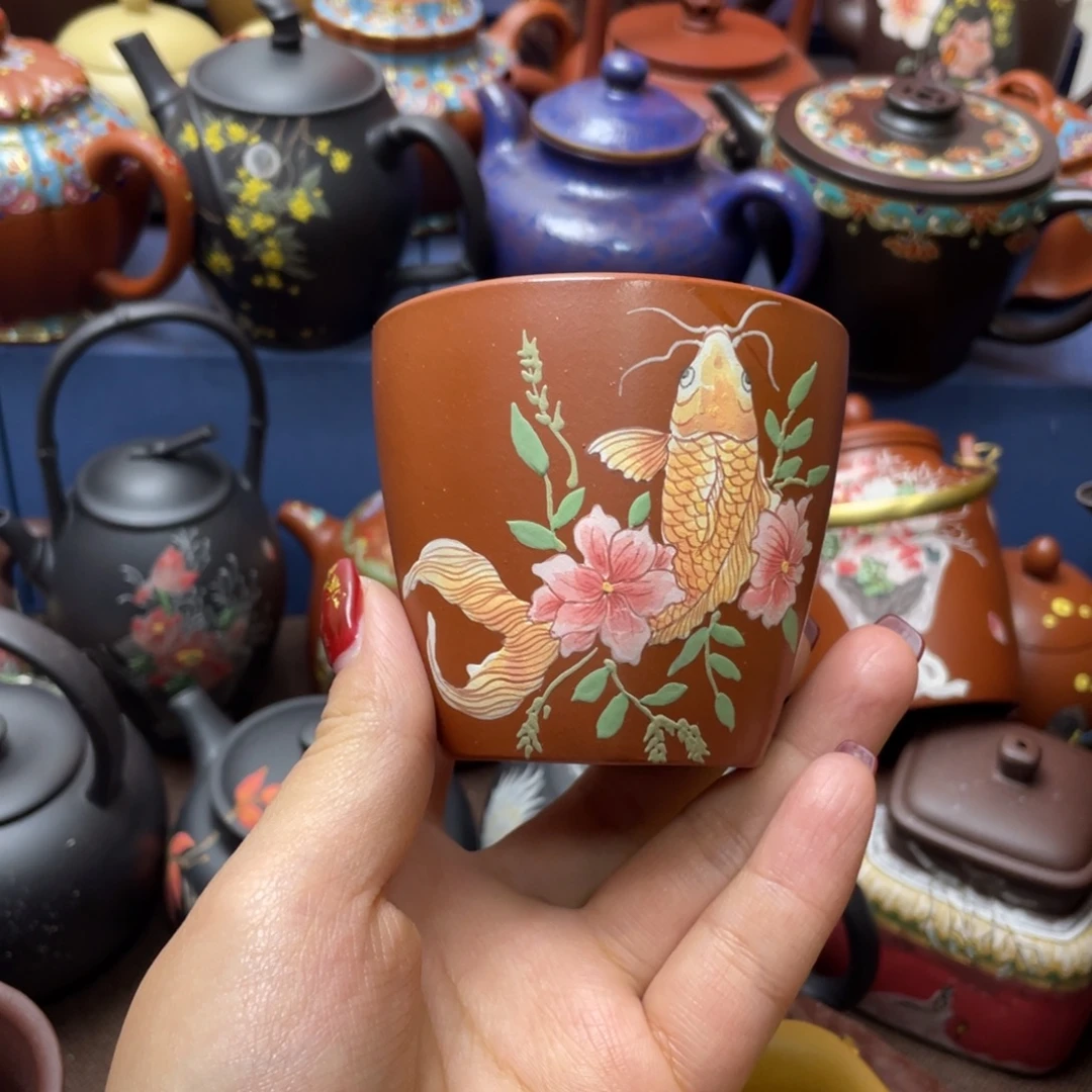 茶杯紫砂紫砂主人杯150cc